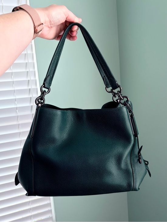 Coach Handbags - COACH Dalton 28 Midnight (Dark Greenish Blue) with Gunmetal Hardware